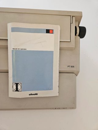 Olivetti PT 505 Máquina de escribir