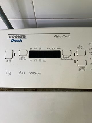 Lavadora Hoover Otsein Vision Tech 7kg