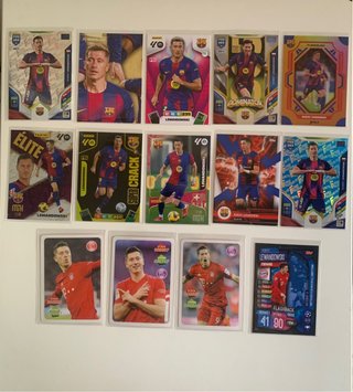 Cromos Lewandowski FC Barcelona Panini