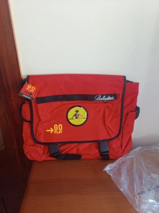 Mochila Bolso Ballantine's Roja
