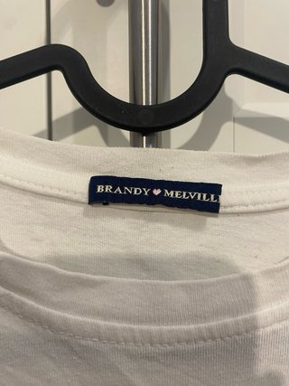 Camiseta crop Brandy Melville USA