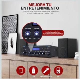 Pyle PDA63BT Amplificador Karaoke Bluetooth