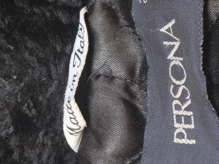 Abrigo señora negro