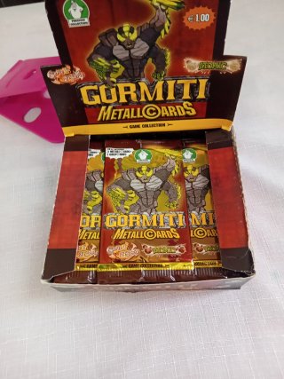 Box Gormiti Metallcards