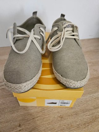 Zapatos Verano Lona Talla 43