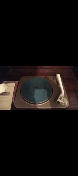 Mueble Radio Tocadiscos Dual Madera de raíz
