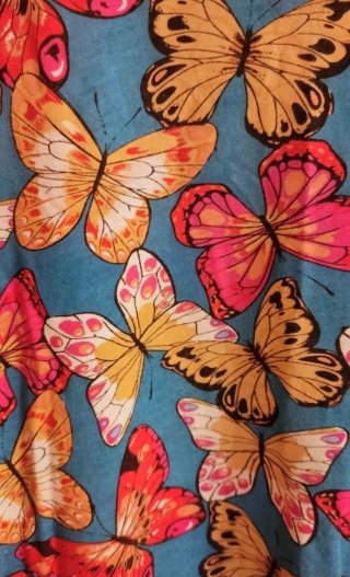 Top Mariposas Y2K Espalda Nadadora Talla S