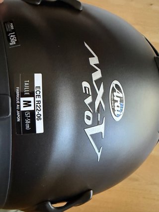 Casco Arai MX-V Evo Motocross Negro