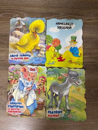 Lote 4 Cuentos Infantiles Susaseta