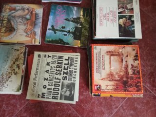 Lote 125 Vinilos LP Clásica, Pop, Militar, solista