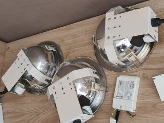 Lote 3 focos empotrables / downlight