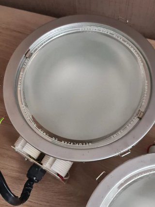 Lote 3 focos empotrables / downlight
