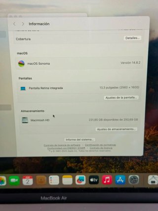 MacBook Air 2019 SEMINUEVO