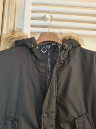 Piumino lungo uomo invernale nero