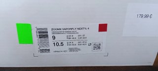 Nike zoom Vaporfly next% 4 Talla 42.5