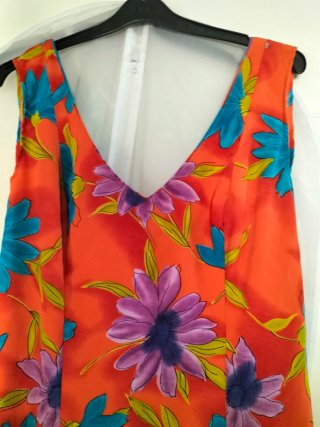 Traje Flamenca Talla M Floral