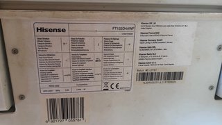Congelador Hisense Blanco