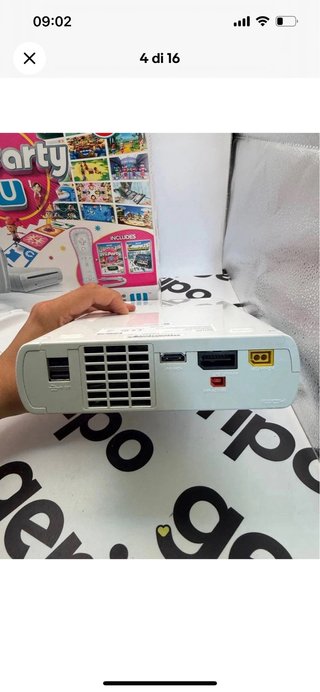 Nintendo Wii U Bianca Console con Cavi
