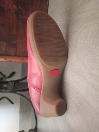 Zapatos de tacón rojos talla 38