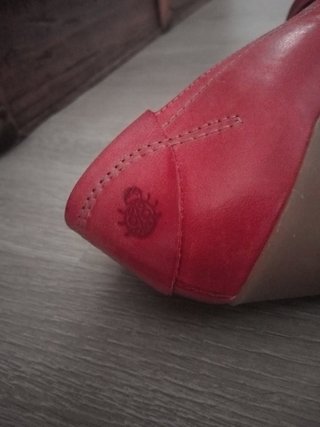 Zapatos de tacón rojos talla 38
