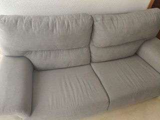 Sofá de 2 plazas gris