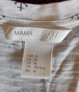Conjunto premamá H&M verano Talla M