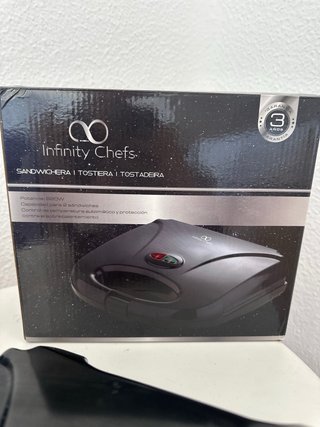 Sandwichera Infinity Chefs 80W