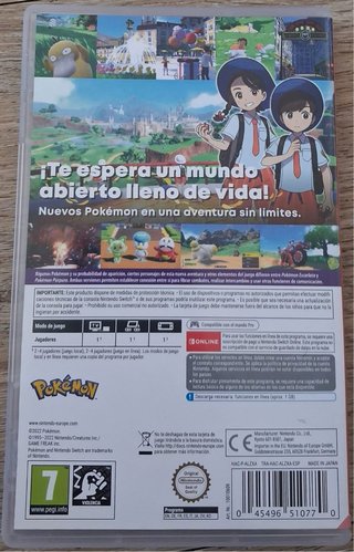 Juego Nintendo Switch Pokémon Escarlata RPG