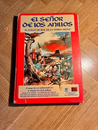 Libro El Señor de los Anillos Juego de Rol (JOC)