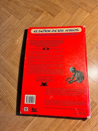 Libro El Señor de los Anillos Juego de Rol (JOC)