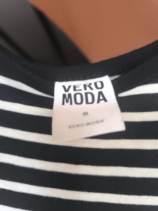 Vestido largo a rayas