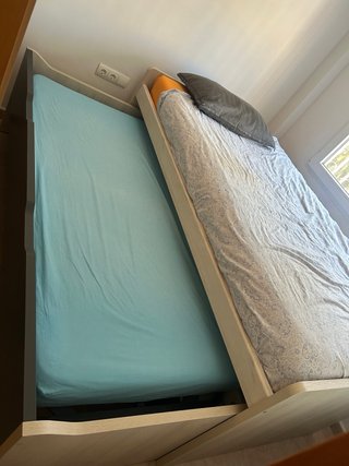 Cama tren con cajones