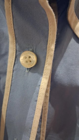 Camisa Carolina Herrera azul