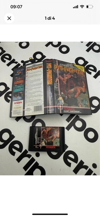 Pit-Fighter Sega Mega Drive Tengen