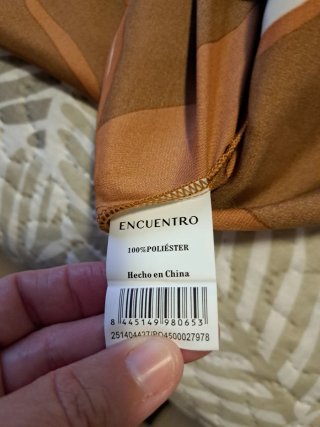Blusa Encuentro Talla S Estampado Hojas