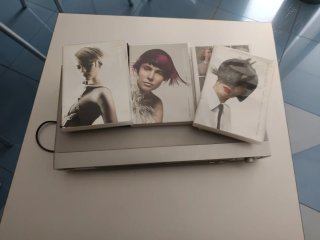 Aparato DVD con 3 cintas Vidal Sassoon