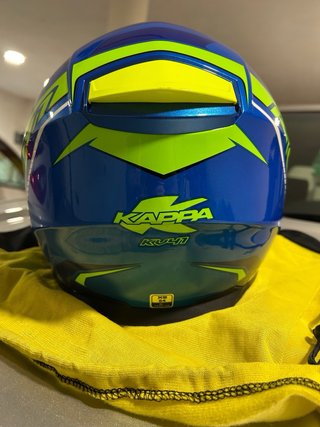 Casco Kappa KV41 Azul y Verde