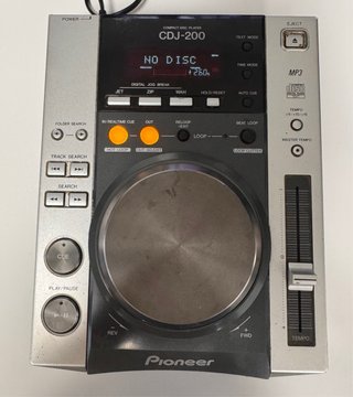 Pioneer CDJ-200 Reproductor CD DJ MP3