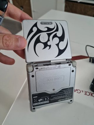 Game Boy Advance SP Tribal Plata