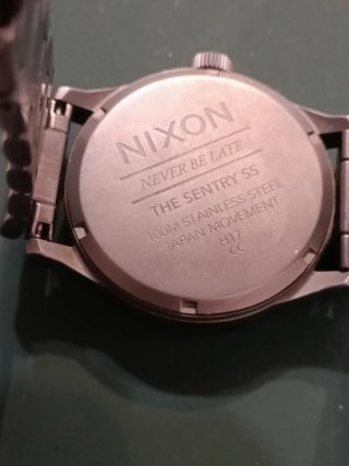 Relógio Nixon Sentry SS Preto