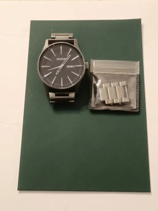 Relógio Nixon Sentry SS Preto