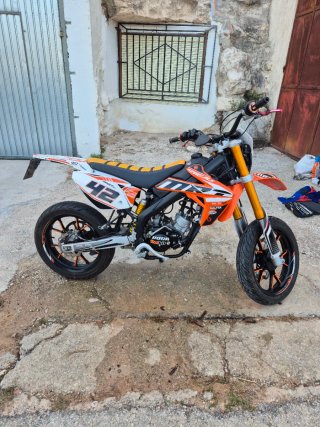 RIEJU MRT PRO 2021 Supermotard Naranja/Blanca