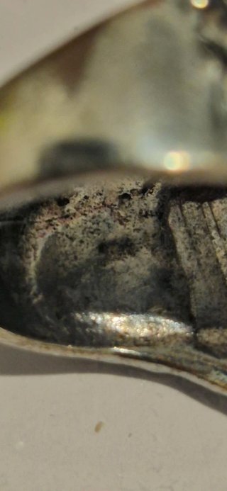 Anillo Calavera Mexicana Plata Ley TaxcoTalla 17/8