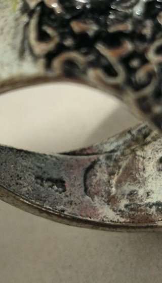 Anillo Calavera Mexicana Plata Ley TaxcoTalla 17/8