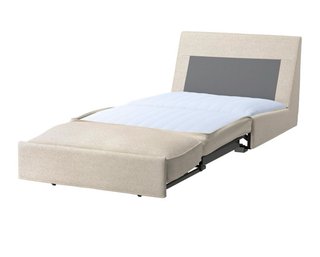 Divano letto singolo IKEA KIVIK 1 posto beige, nessuna spedizione