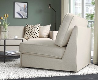Divano letto singolo IKEA KIVIK 1 posto beige, nessuna spedizione