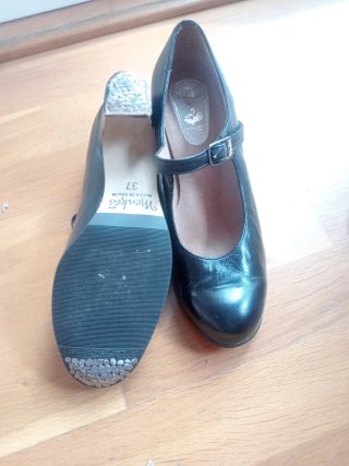 Zapatos Flamenco Mujer Negros