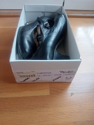 Zapatos Flamenco Mujer Negros