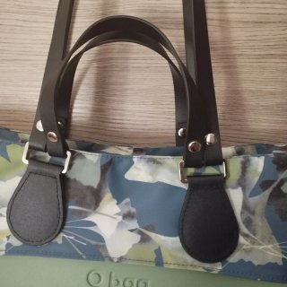 Bolso O bag verde y multicolor