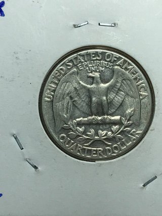 1/4 Dólar Plata USA 1952 + Regalo